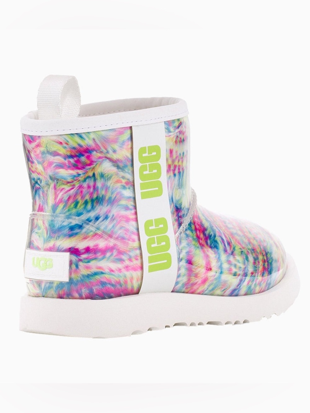 UGG Kids Classic Clear Mini Pixelate Boot SN 1129051K Size 4